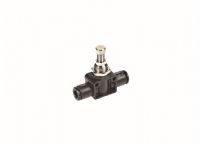 Inline Flow Regulators With Push - In Connections